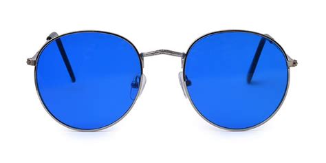 Alf Blue Tinted Round Sunglasses S20B1264 @ ₹1150