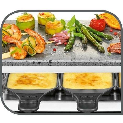 Appareil A Raclette Tefal Inox Et Design Pr B