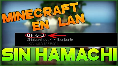 Como Jugar Minecraft Con Un Amigo En Lan Sin Hamachi No Premium RÁpido