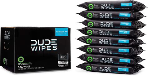 Amazon DUDE Wipes Flushable Wipes 6 Pack 288 Wipes DUMPkin