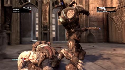 Gears Of War 2 Solo Horde Gameplay Pavilion Waves 1 10 Complete