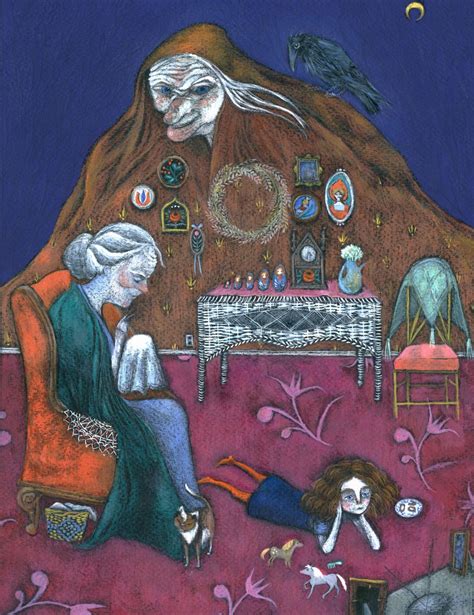 Baba Yaga For Taproot Magazine Aimee Hagerty Johnson