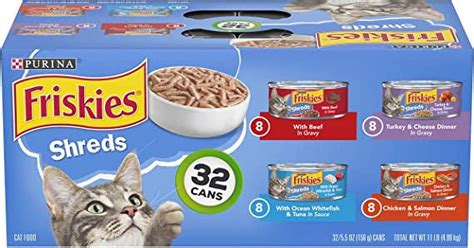 Purina Friskies Extra Gravy Wet Cat Food 32 Variety Packs Soft