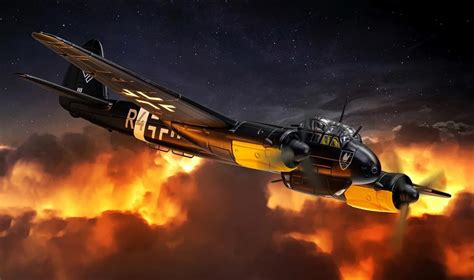 Junkers Ju 88C 6 Nightfighter 1 NJG 2 Sizilien 1942 Deutsche