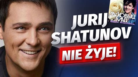 Jurij Shatunov Bielyje Rozy Nie Yje Mia Zaledwie Lat Jest