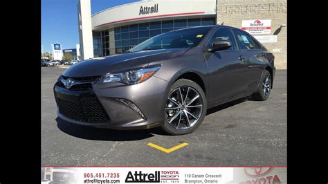 2017 Toyota Camry Xse Premium Package Brampton On Attrell Toyota