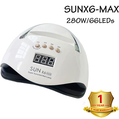 Zon X Max Manicure Led Nagel Lamp Uv Lamp Draagba Grandado