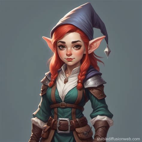 portrait female gnome 5e Prompts | Stable Diffusion Online