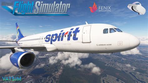 Msfs Fenix A In Vr Vatsim Live Friday Night Flying On Vatsim