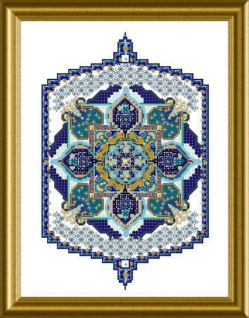 Onl The Splendids Blue No Ch Telaine Cross Stitch