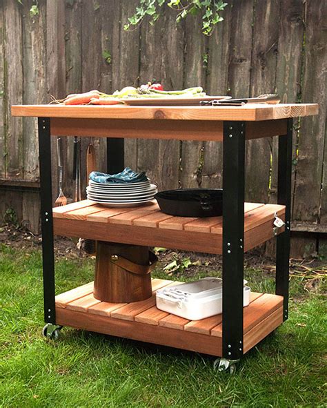 Awesome Diy Grilling Carts The Home Depot