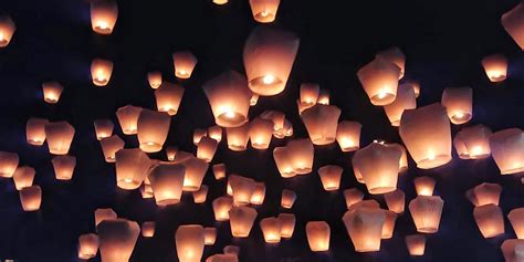 The Sky Lantern Festival was Gorgeous : r/pics