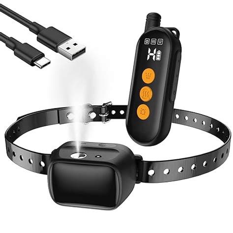 Bark Collar Rechargeable Dog Barking Control Training Collar Beep ...