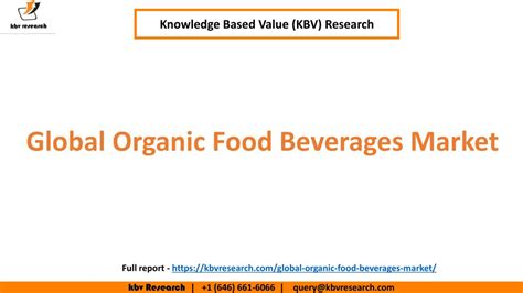 Ppt Global Organic Food And Beverages Market Growth And Market Trends