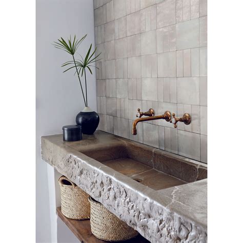 Marazzi - Rice - 2 in. x 6 in. Glazed Porcelain Wall Tile - Natural