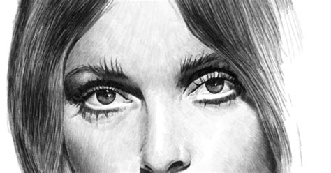 Sharon Tate Pencil Drawing