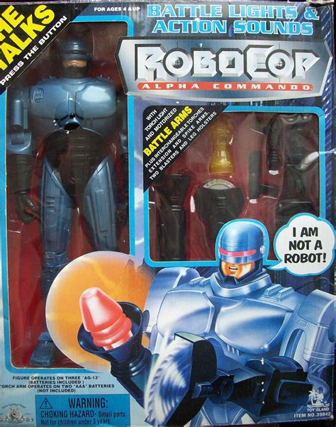 Buy 12 Inch Robocop Alpha Commando Action Figure With Battle Lights And