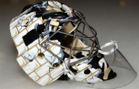 Marc Andre Fleury Penguins | Goalie mask, Goalie pads, Hockey goalie