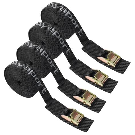 Snapklik Ayaport Cam Buckle Tie Down Straps Lashing Straps