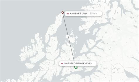 Direct Non Stop Flights From Harstad Narvik To Andenes Schedules