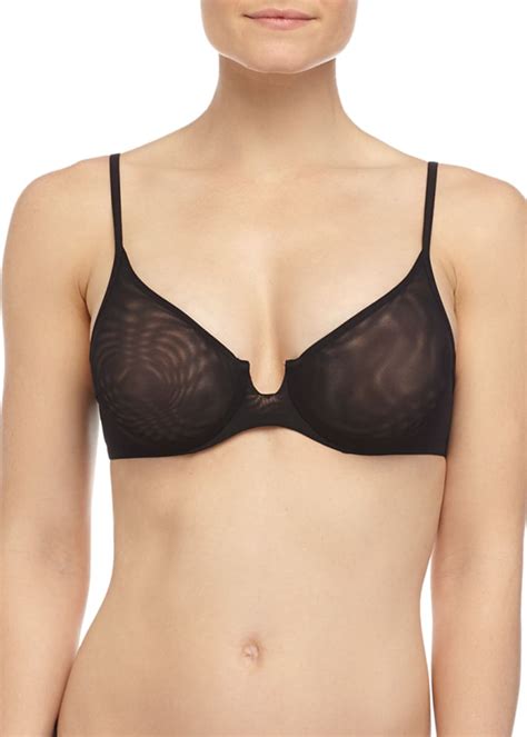 La Perla Sexy Town Sheer Underwire Bra And Mesh Thong And Matching Items Bergdorf Goodman