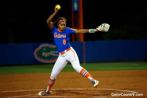 Florida Gators softball pitcher Aleshia Ocasio pitches against Texas A&M | GatorCountry.com