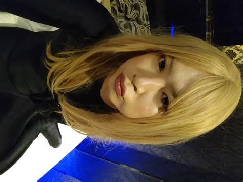 Blonde Cross Dressing Boy Changed From Sexy Full Body Tights To A