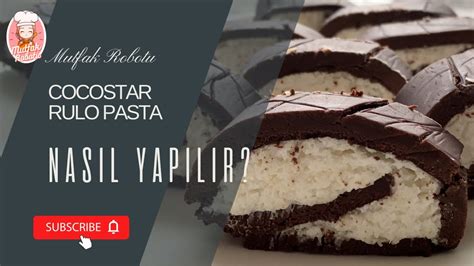 COCOSTAR RULO PASTA FIRIN YOK PİŞİRME YOK HEMEN YAPILABİLECEK TATLI