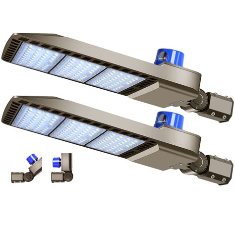 LEDMO 300W LED Parking Lot Light 36000LM 5000K Adjustable Slip Fit