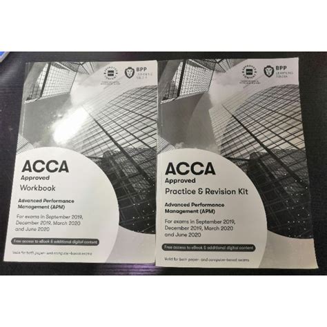 ACCA BPP Advanced Performance Management 1 Set Shopee Malaysia