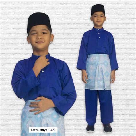 Baju Melayu Kanak Kanak Baju Melayu Baby Cekak Musang Teluk