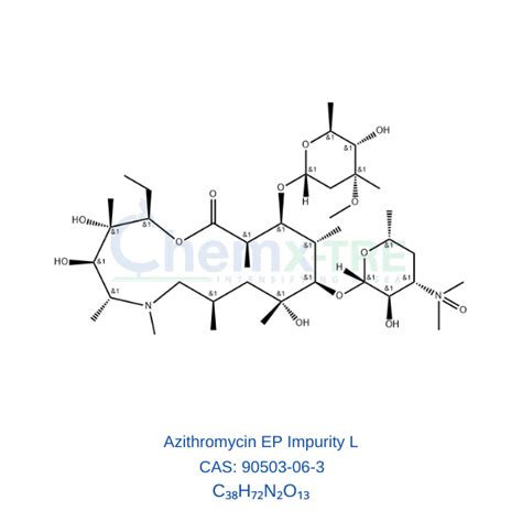 Azithromycin EP Impurity L CHEMXTREE STANDARDS