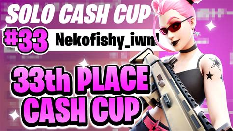 How I placed 33th in the solo console cash cup opens ソロコンソールキャッシュカップ