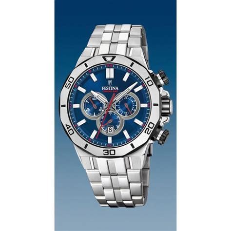 Montre Homme Festina F Chrono Bike Dateur Boite Mm