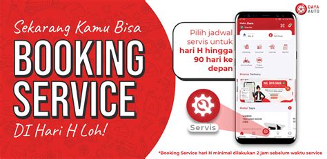 Sekarang Kamu Bisa Booking Service Di Hari H