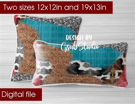 Cowhide Background Sublimation Design Western Png File For Etsy