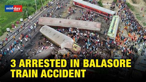 Odisha Train Accident Cbi Arrests Three Railway Employees In Balasore