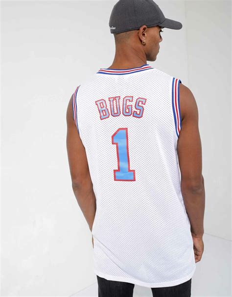 Bugs Bunny #1 Space Jam Tune Squad Basketball Jersey – 99Jersey®: Your ...