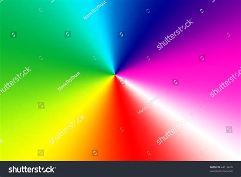 Shiny Rainbow Spectrum Background Stock Illustration 44518630