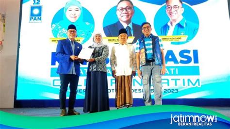 Pan Usung Khofifah Maju Kembali Di Pilgub Jatim