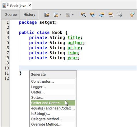 Learning Java Oop Using Method Setter And Getter For Encapsulation