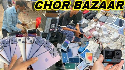 Chor Bazaar Delhi 2024 चोर बाजार Gopro Iphone Dslr Camera Only ₹500 Jama Masjid Chor