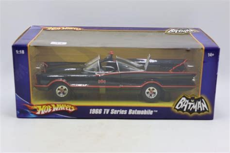 HOT WHEELS 1966 TV SERIES BATMOBILE 1/18 | Live and Online Auctions on ...