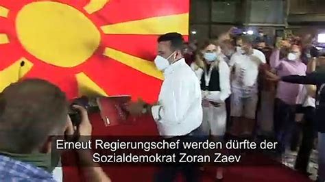 Vorsprung F R Sozialdemokraten Bei Parlamentswahl In Nordmazedonien