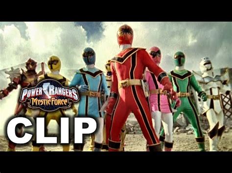 Mystic Force All Ranger Morphs Power Rangers Official Clip Art