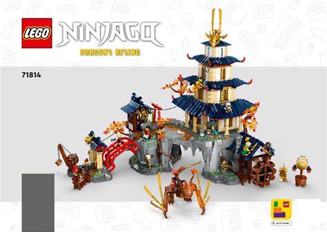 Manual Lego Set Ninjago Tournament Temple City