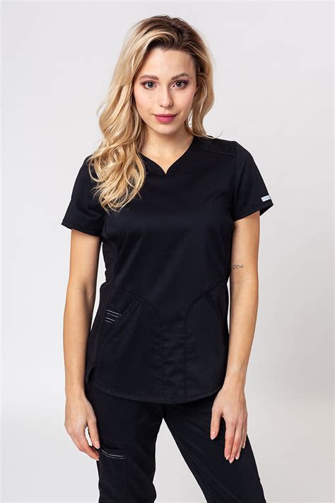 Women’s Cherokee Revolution Active scrub top black