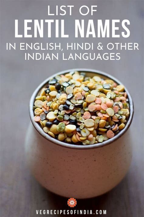 Lentils And Pulses Names In Hindi English Tamil Marathi Lentils