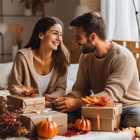 Premium Photo 3d Rendered Image Of Lovely Couple At Thanksgiving