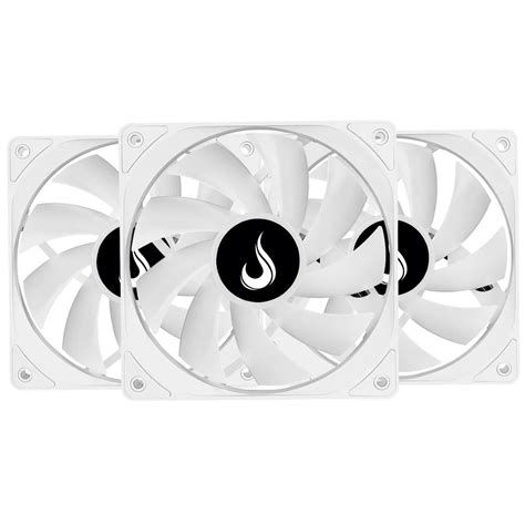 Kit 3 Coolers FAN Rise Mode Frost 120mm RGB Controle Remoto